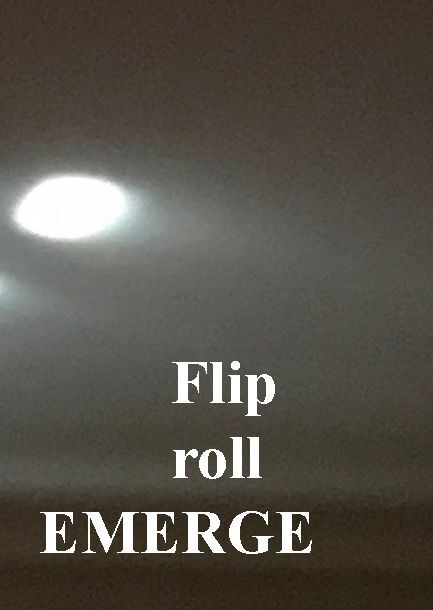 Digital Fine Arts Print with text "Flip roll EMERGE"
